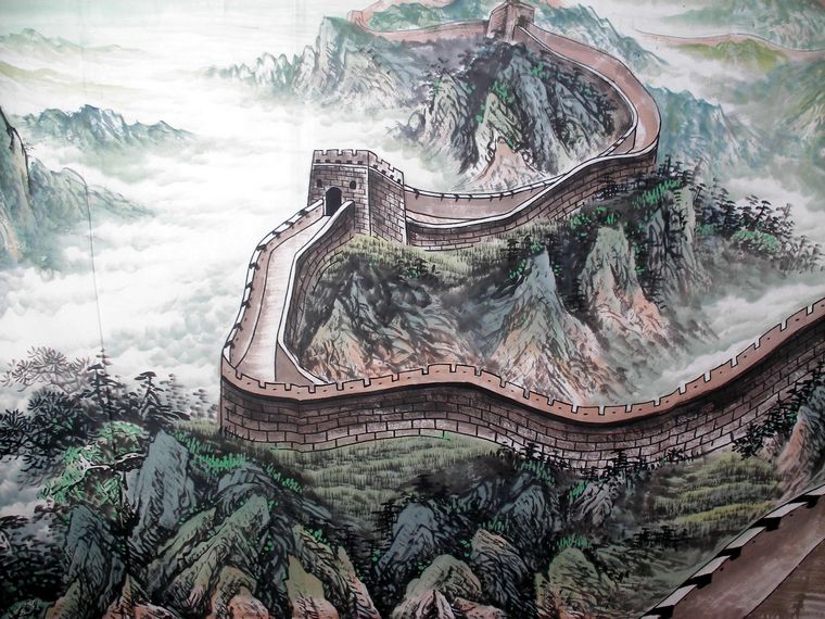 八尺国画长城